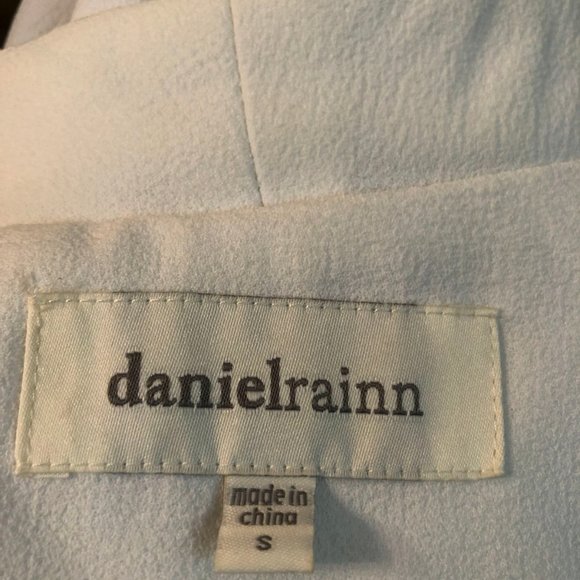 Daniel Rainn Open Front Shawl Collar Vest With Tie, Size Small - Picture 4 of 6